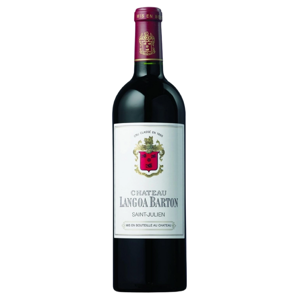 A bottle of Chateau Langoa Barton 2017 1500ml Red Wine