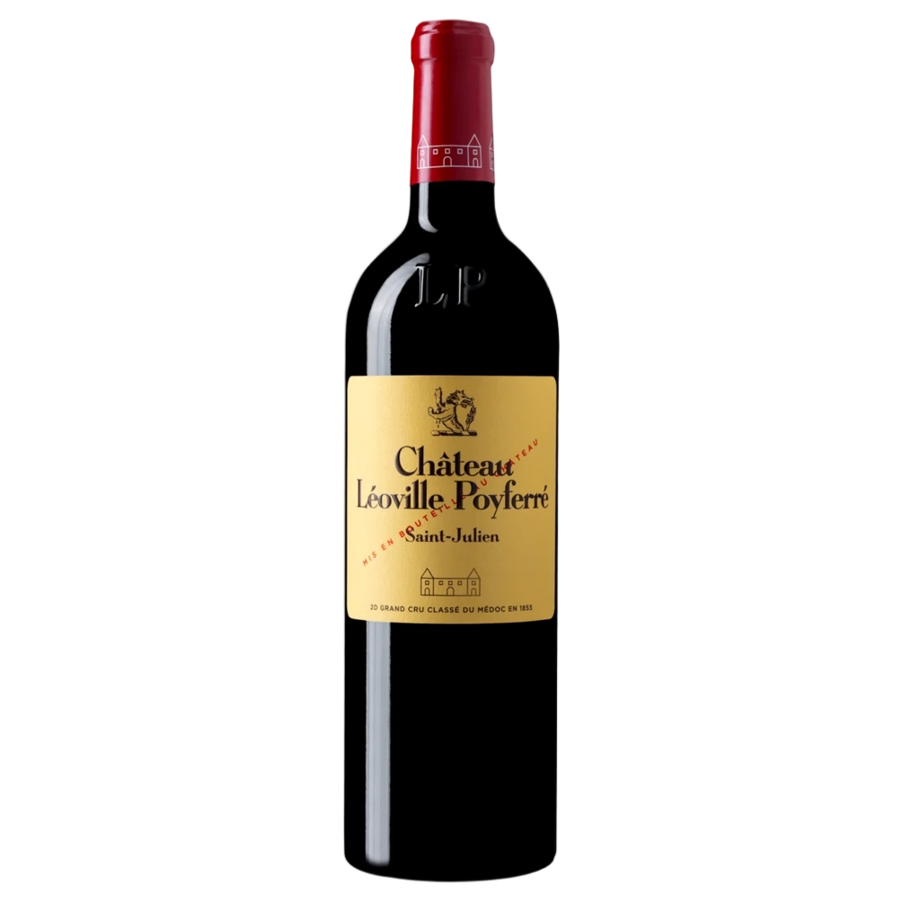 A bottle of Chateau Leoville Poyferre 2023 3000ml Red Wine
