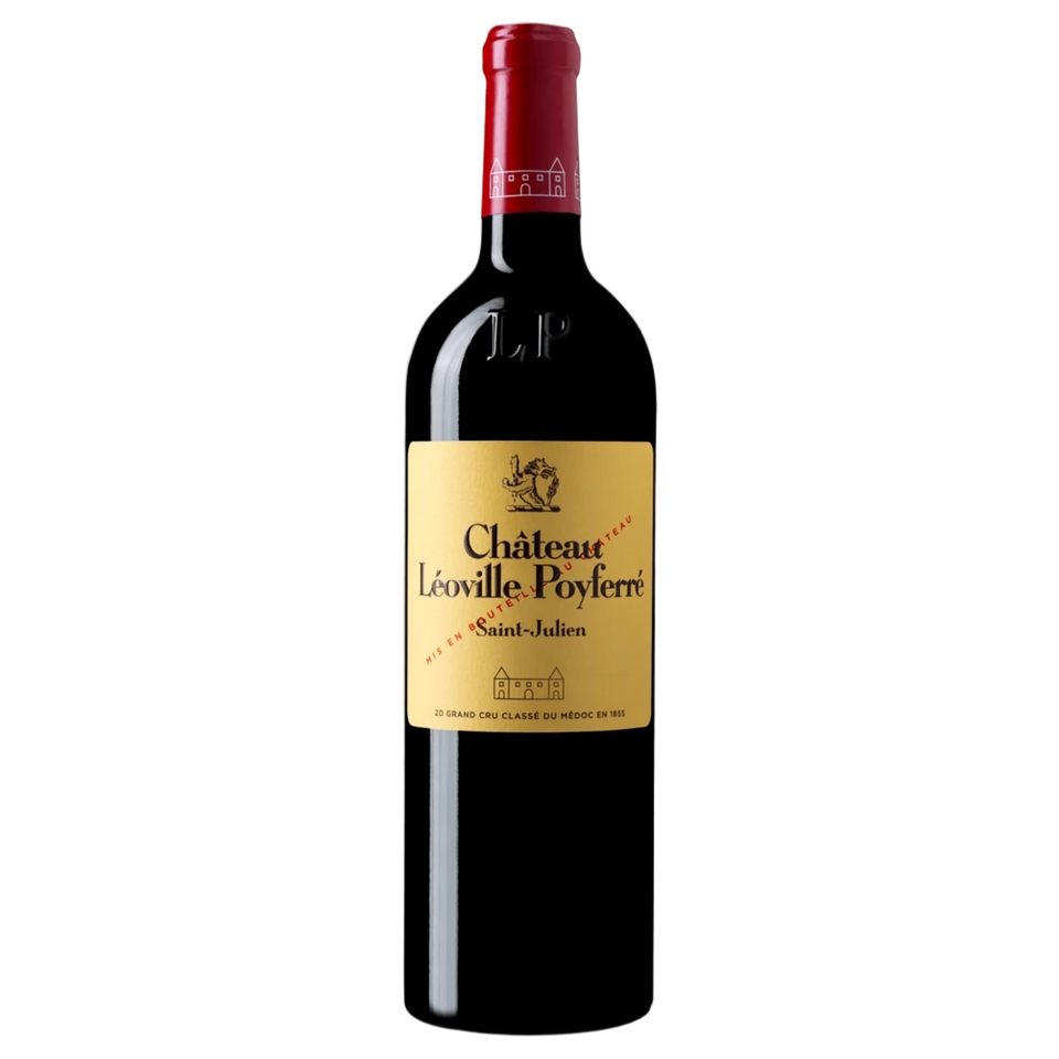 A bottle of Chateau Leoville Poyferre 2023 3000ml Red Wine