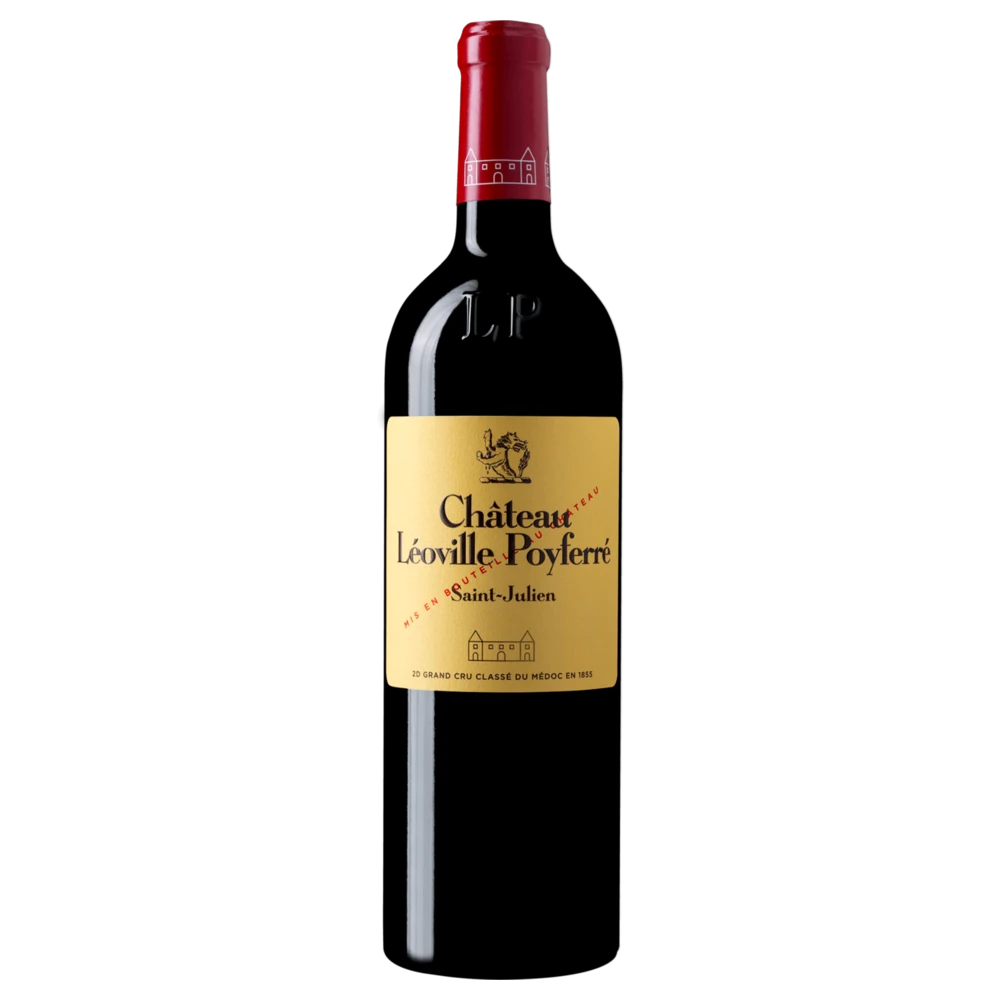 A bottle of Chateau Leoville Poyferre 2023 750ml Red Wine
