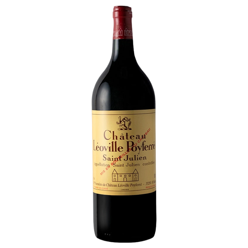 A bottle of Chateau Leoville Poyferre 2023 1500ml Red Wine