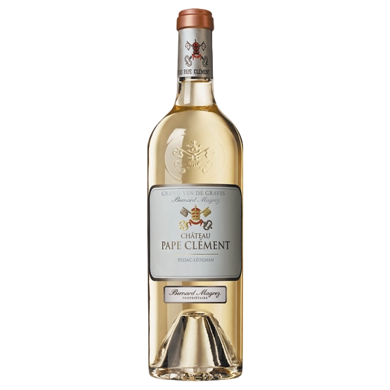 A bottle of Chateau Pape Clement White 2021 750ml Red Wine