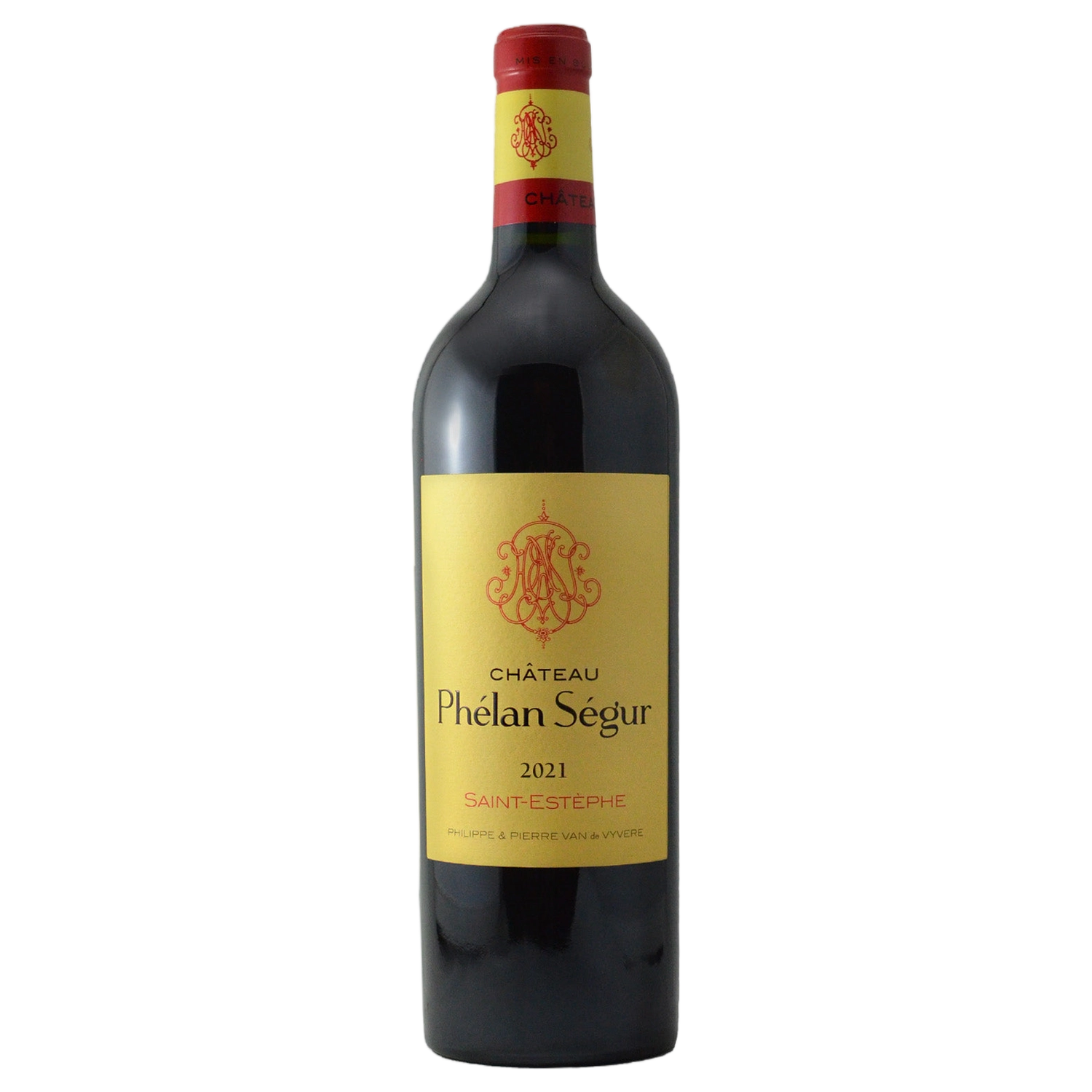 A bottle of Chateau Phelan Segur 2021 750ml Red Wine