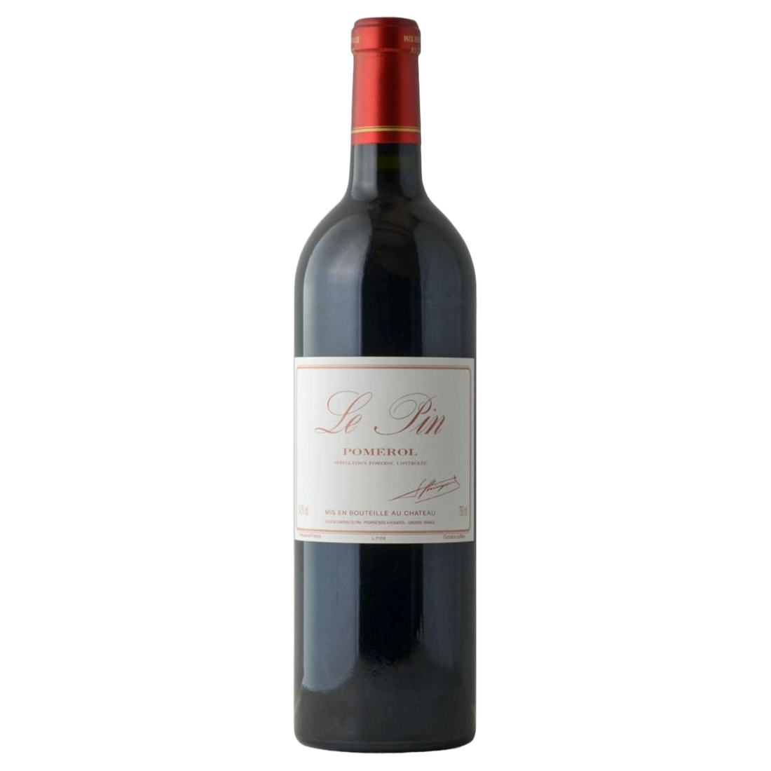 A bottle of Le Pin 1998 750ml Red Wine