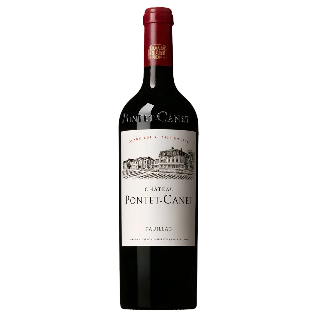 A bottle of Chateau Pontet Canet 1990 750ml Red Wine