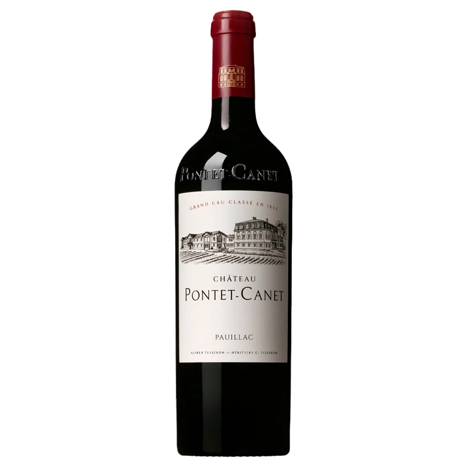 A bottle of Chateau Pontet Canet 1990 750ml Red Wine