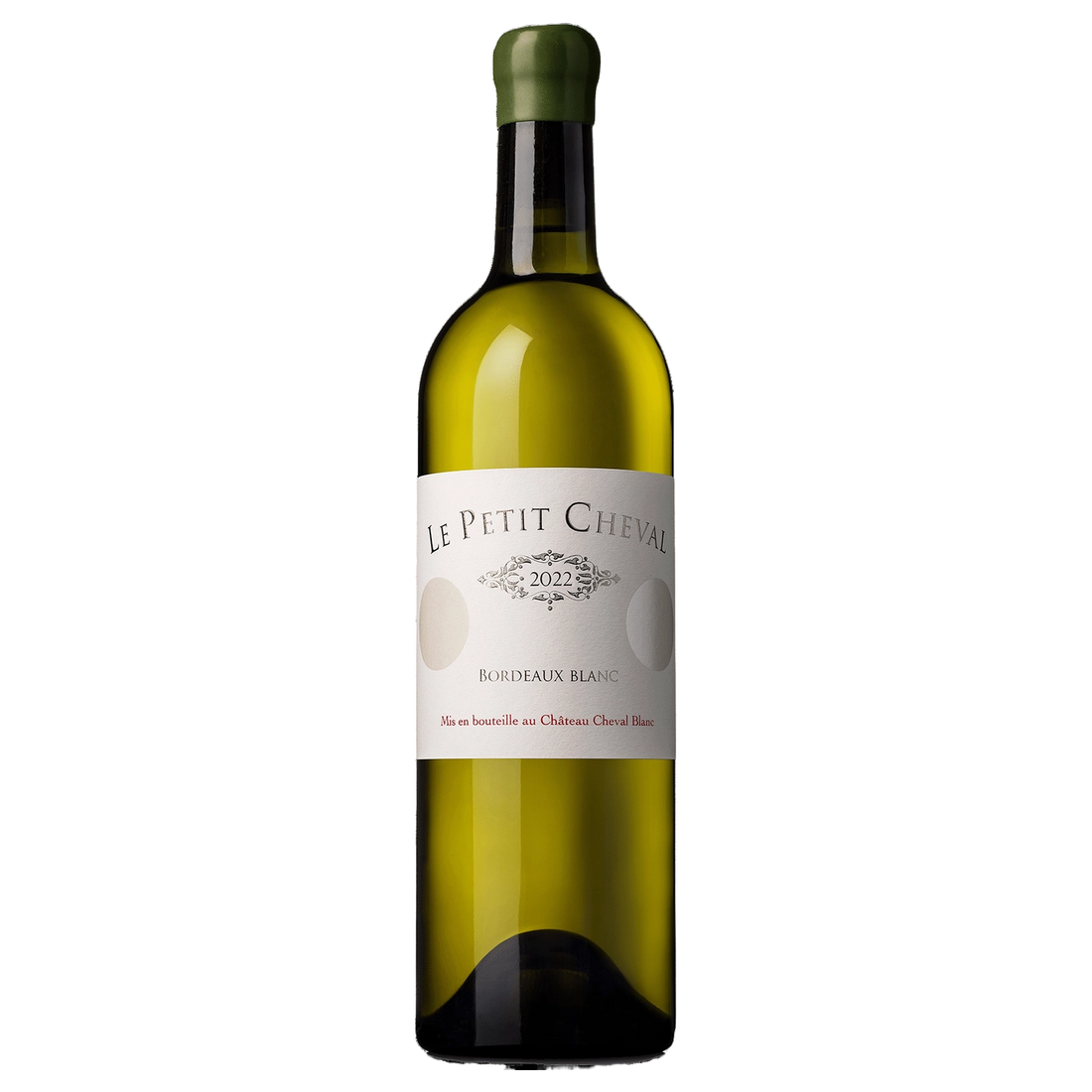 A bottle of Le Petit Cheval Blanc 2023 750ml White Wine