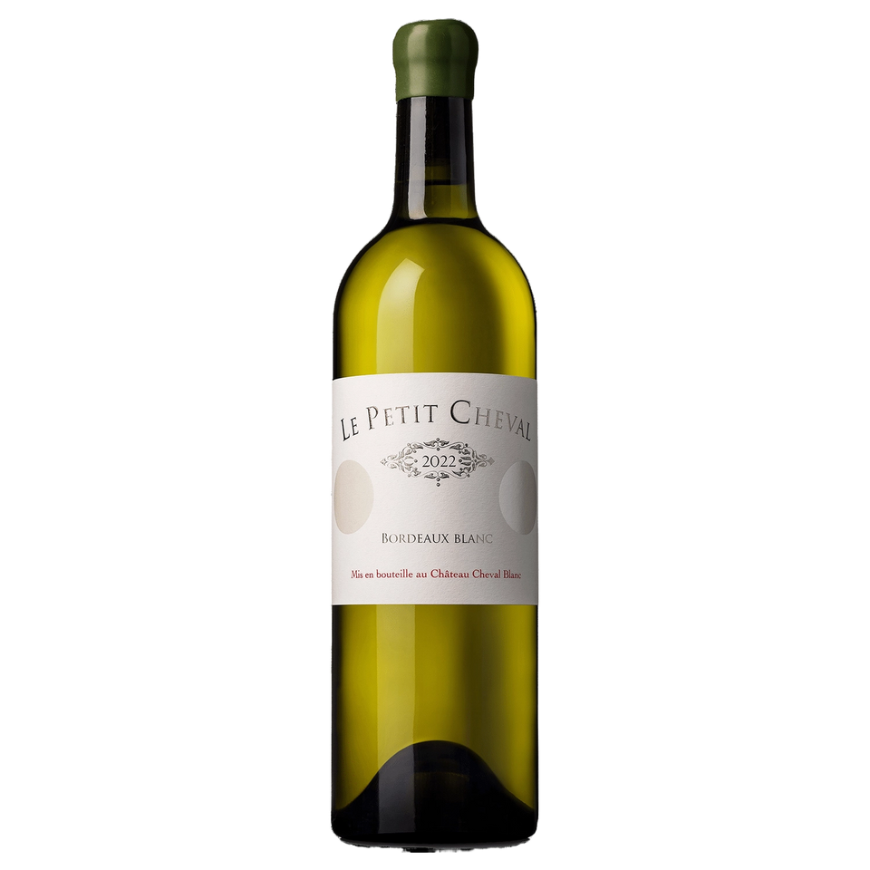 A bottle of Le Petit Cheval Blanc 2023 750ml White Wine