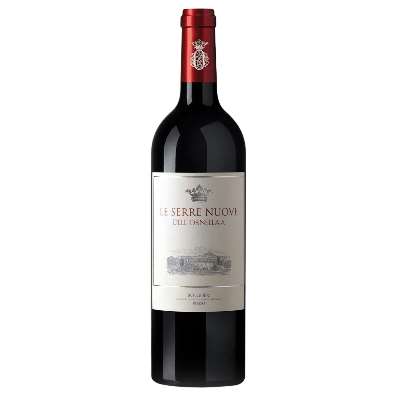 A bottle of Le Serre Nuove Dell ’Ornellaia 2023 1500ml Red Wine