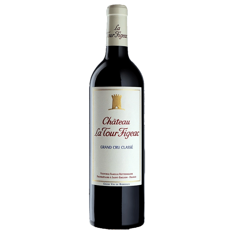 A bottle of Chateau La Tour Figeac 2018 750ml Red Wine