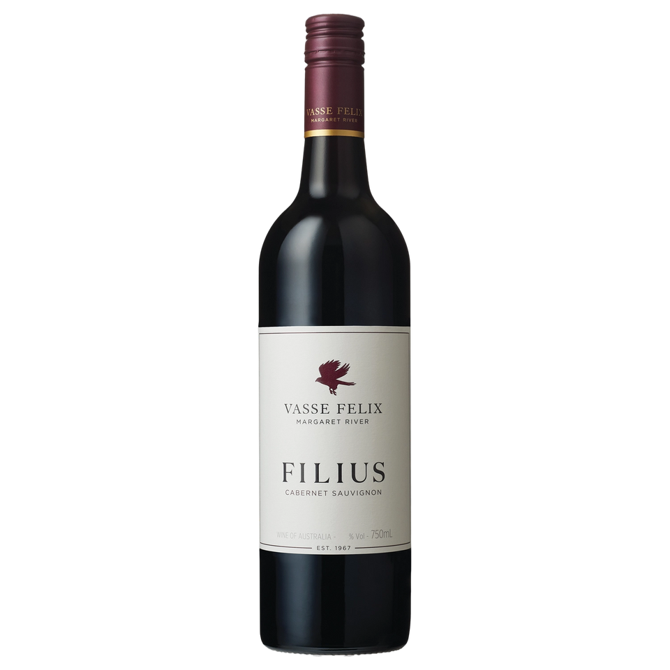 A bottle of Vasse Felix Filius Cabernet Sauvignon 2024 750ml Red Wine