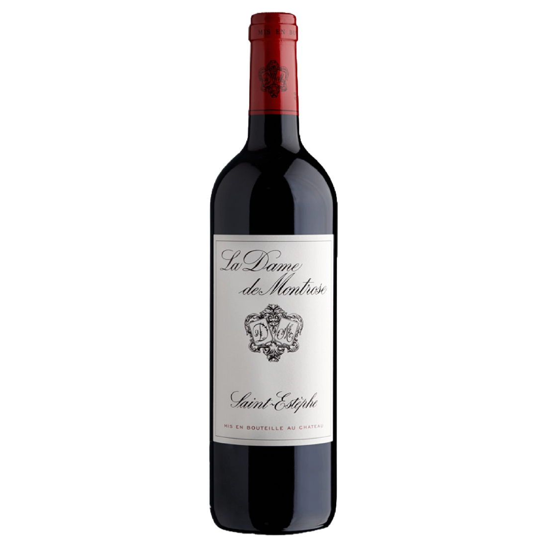 A bottle of La Dame De Montrose 2017 1500ml Red Wine