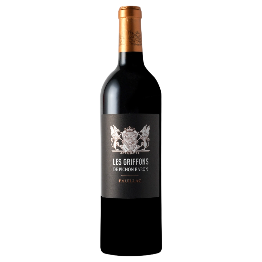 A bottle of Les Griffons De Pichon Baron 2018 1500ml Red Wine