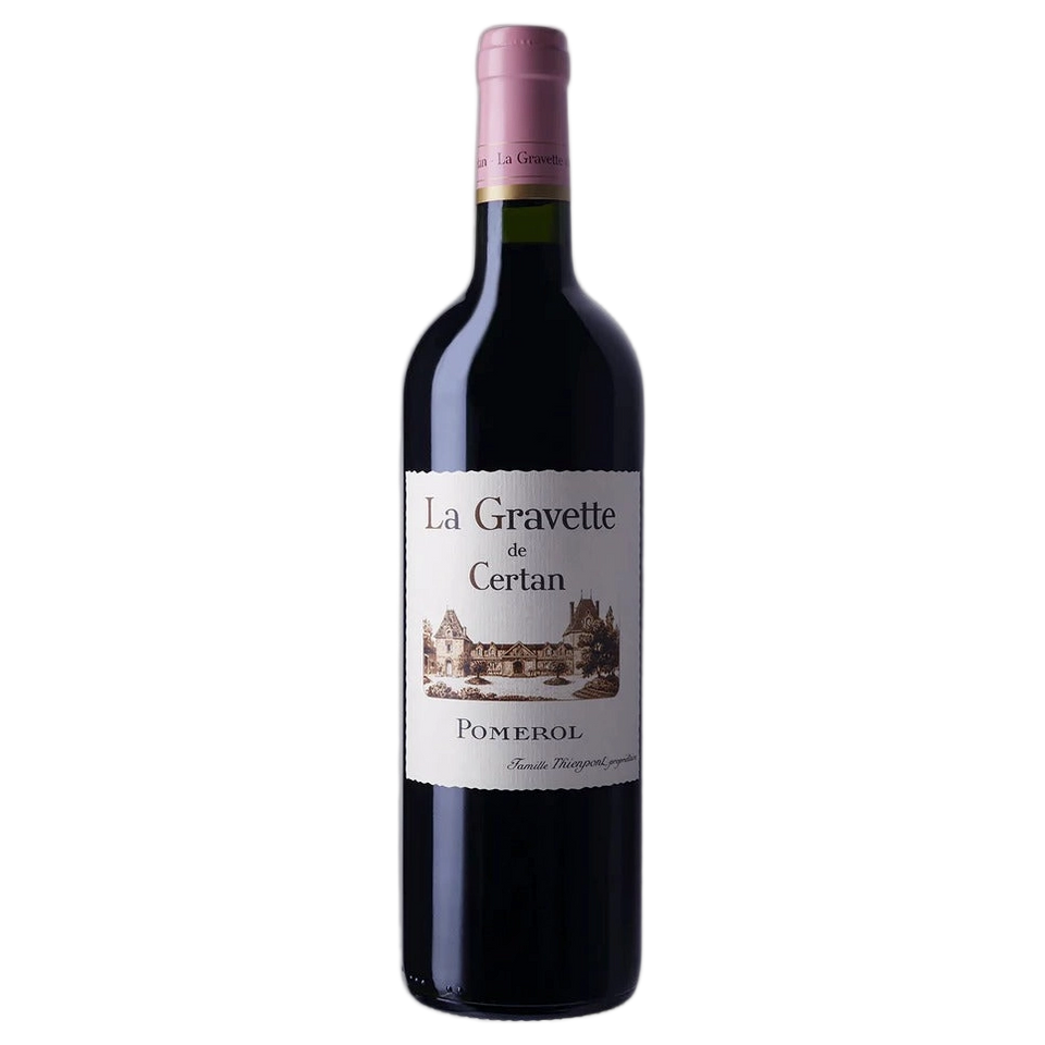 A bottle of La Gravette De Certan 2023 750ml Red Wine