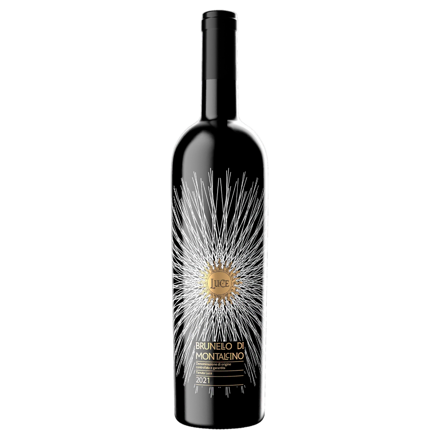 A bottle of Luce Brunello 2021 750ml Red Wine