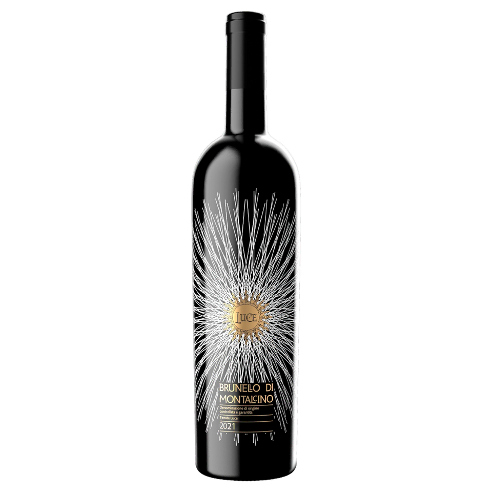 A bottle of Luce Brunello 2021 750ml Red Wine