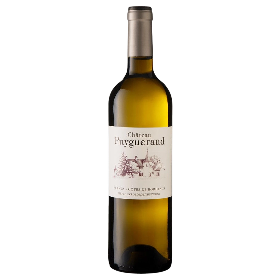 A bottle of Chateau Puygueraud Blanc 2023 750ml White Wine