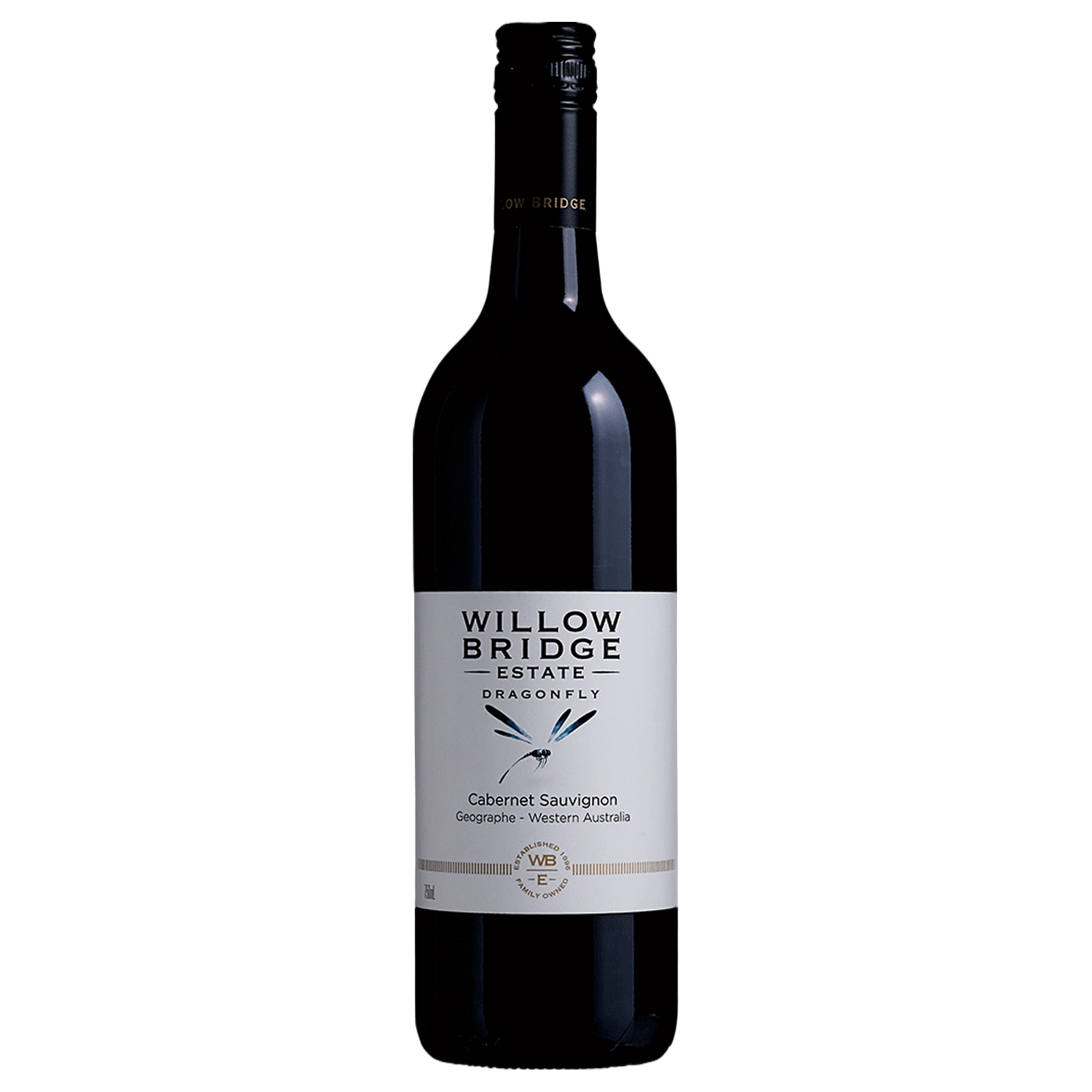 A bottle of Willow Bridge Dragon Fly Cabernet Sauvignon 2023 750ml Red Wine