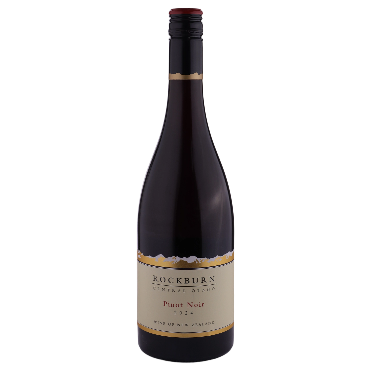 A bottle of Rockburn Central Otago Pinot Noir 2024 750ml Red Wine