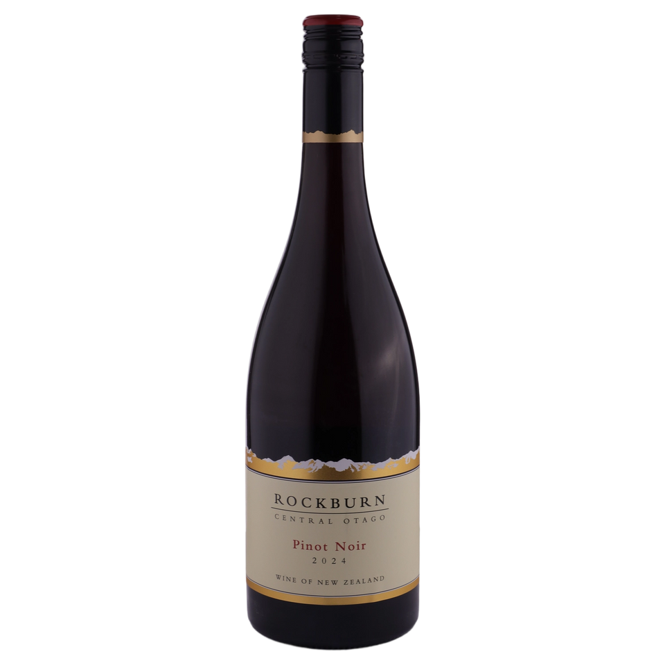 A bottle of Rockburn Central Otago Pinot Noir 2024 750ml Red Wine