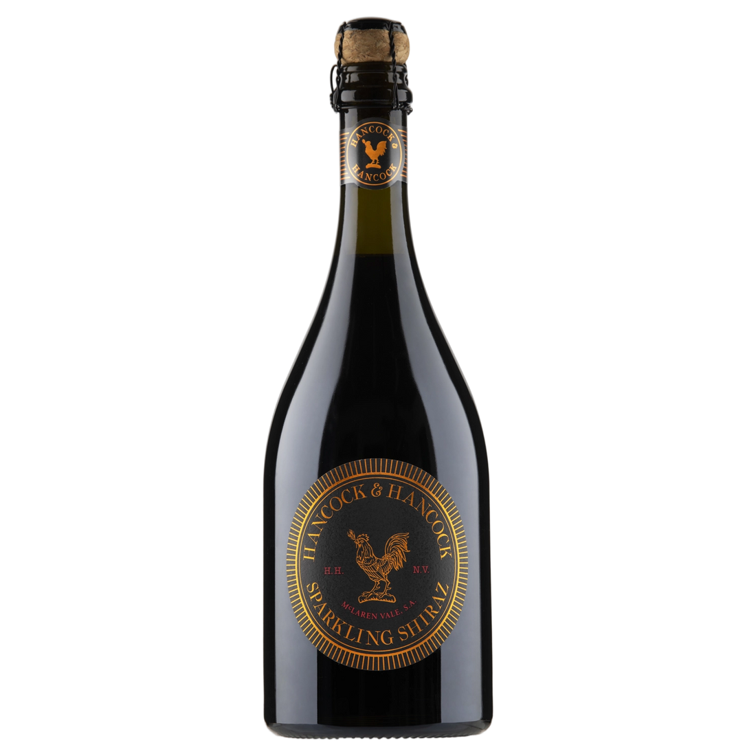 A bottle of Hancock Sparkling Shiraz McLaren Vale 2024 750ml Sparkling Wine