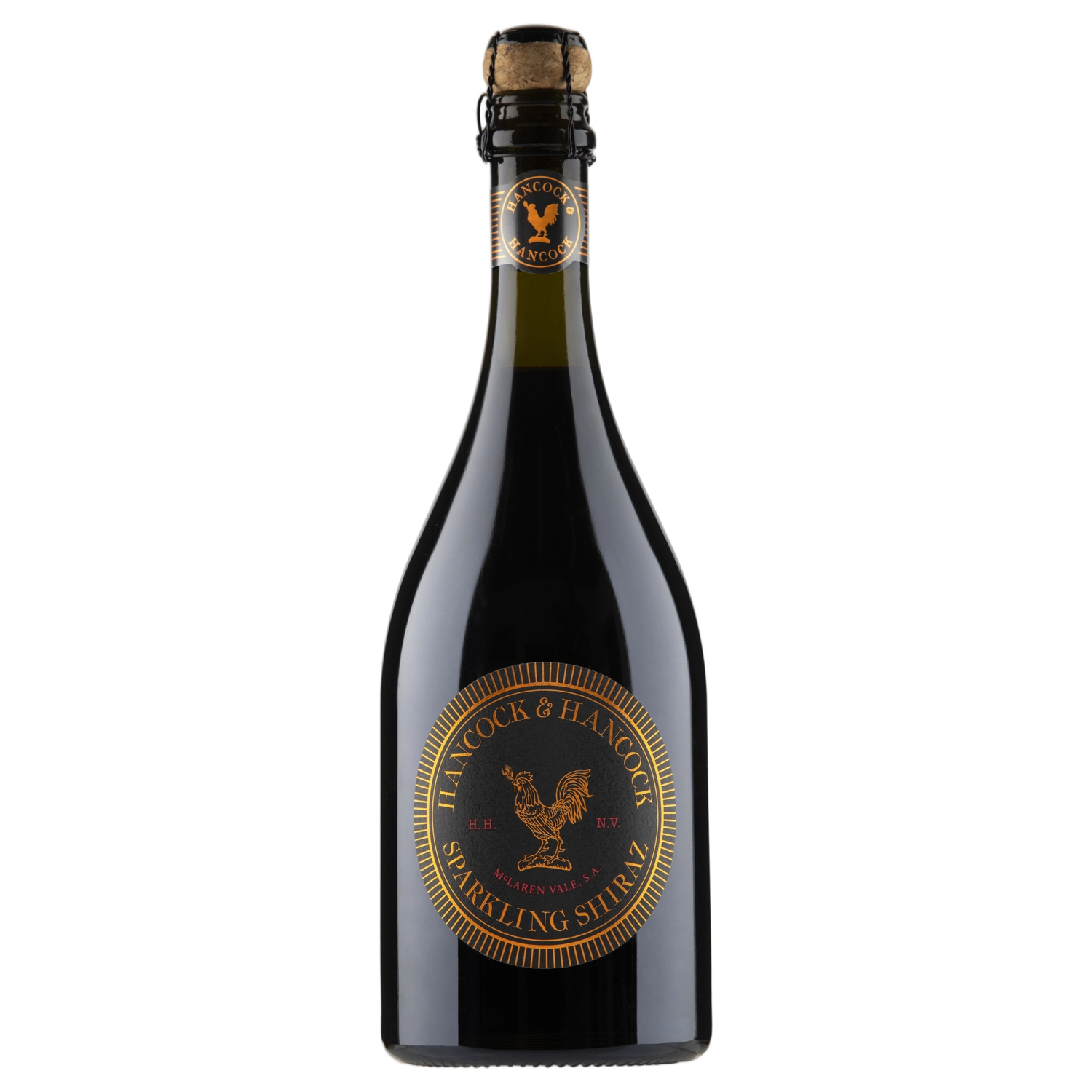 A bottle of Hancock Sparkling Shiraz McLaren Vale 2024 750ml Sparkling Wine