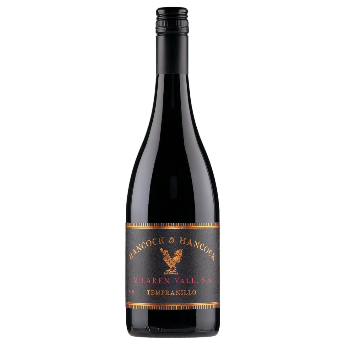A bottle of Hancock  McLaren Vale Tempranillo 2020 750ml Red Wine