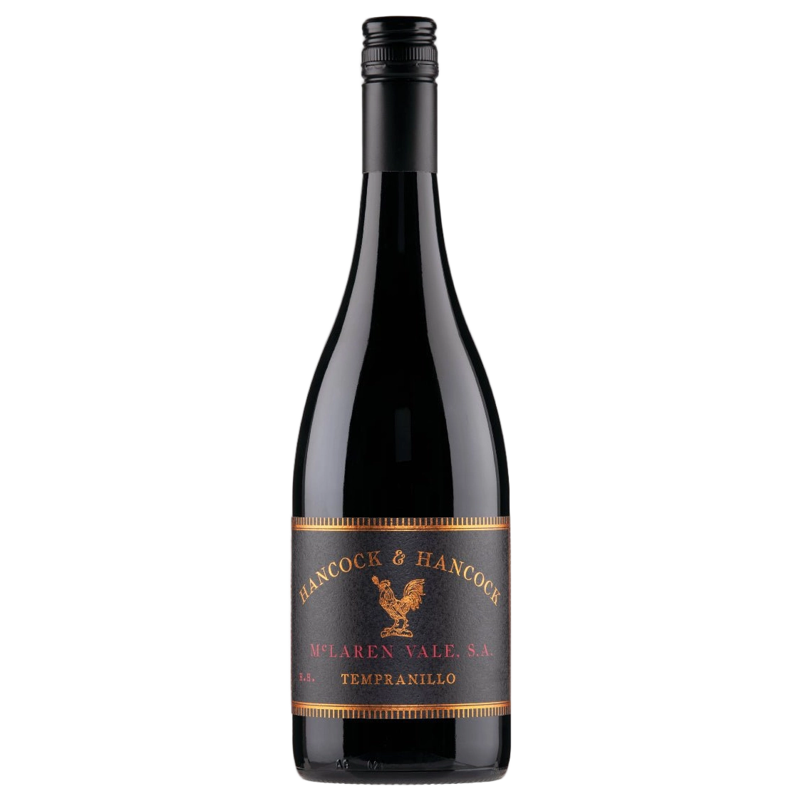A bottle of Hancock  McLaren Vale Tempranillo 2020 750ml Red Wine