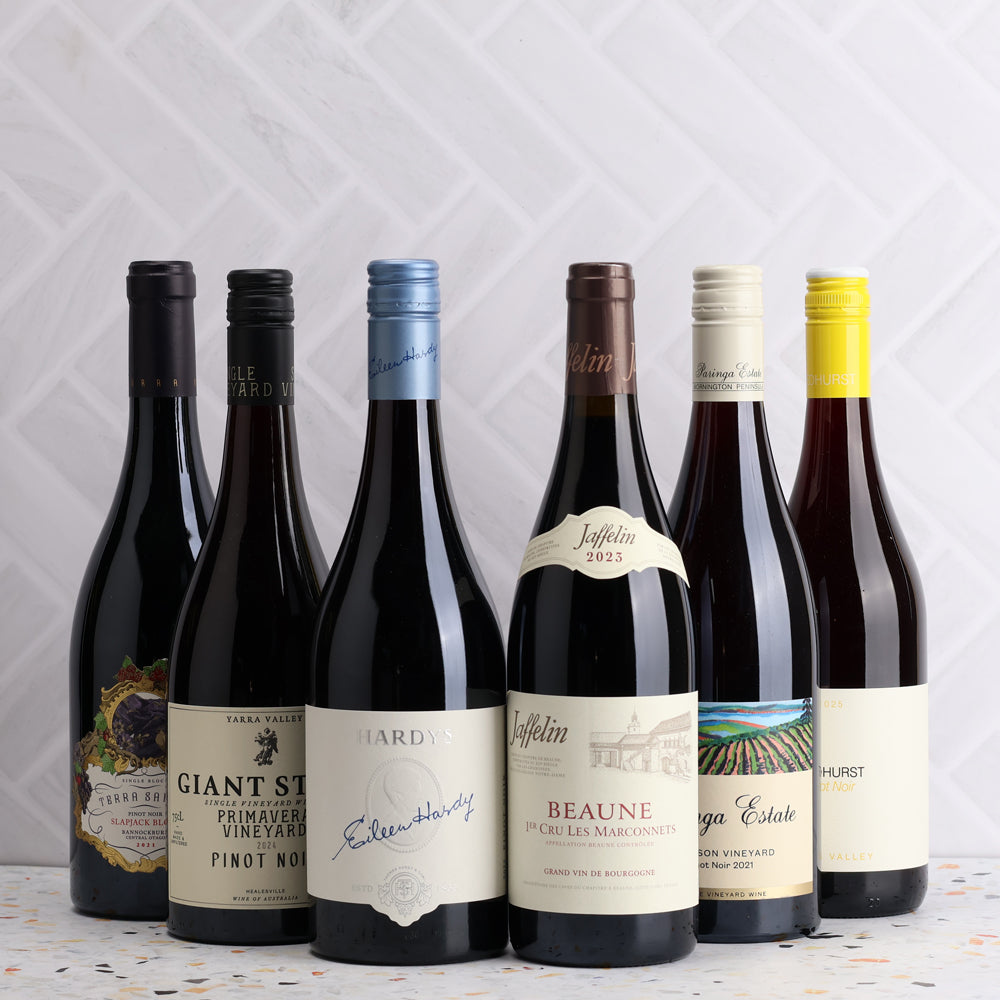 A collection of Icon Provenance Pinot Noir 6 Pack from The Wine Collective