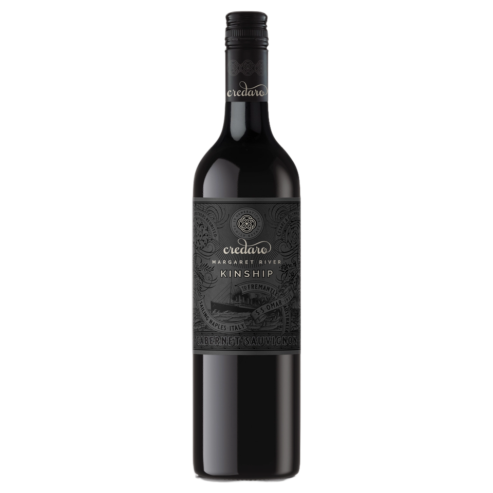 A bottle of Credaro Kinship Cabernet Sauvignon 2025 750ml Red Wine