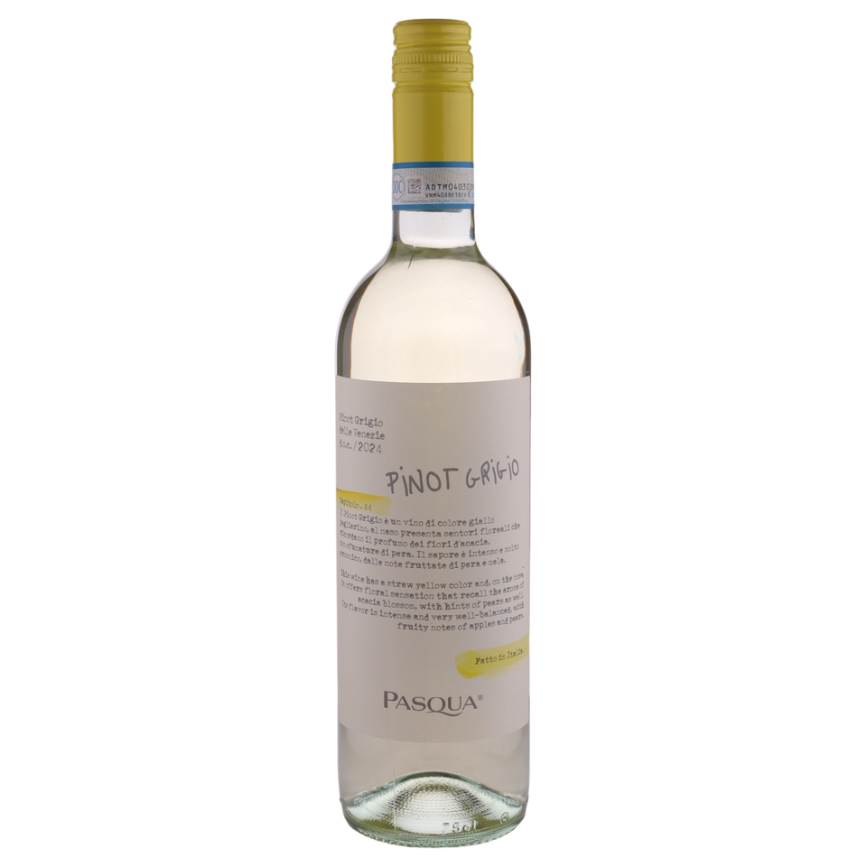 A bottle of Pasqua delle Venezie DOC Pinot Grigio 2024 750ml White Wine