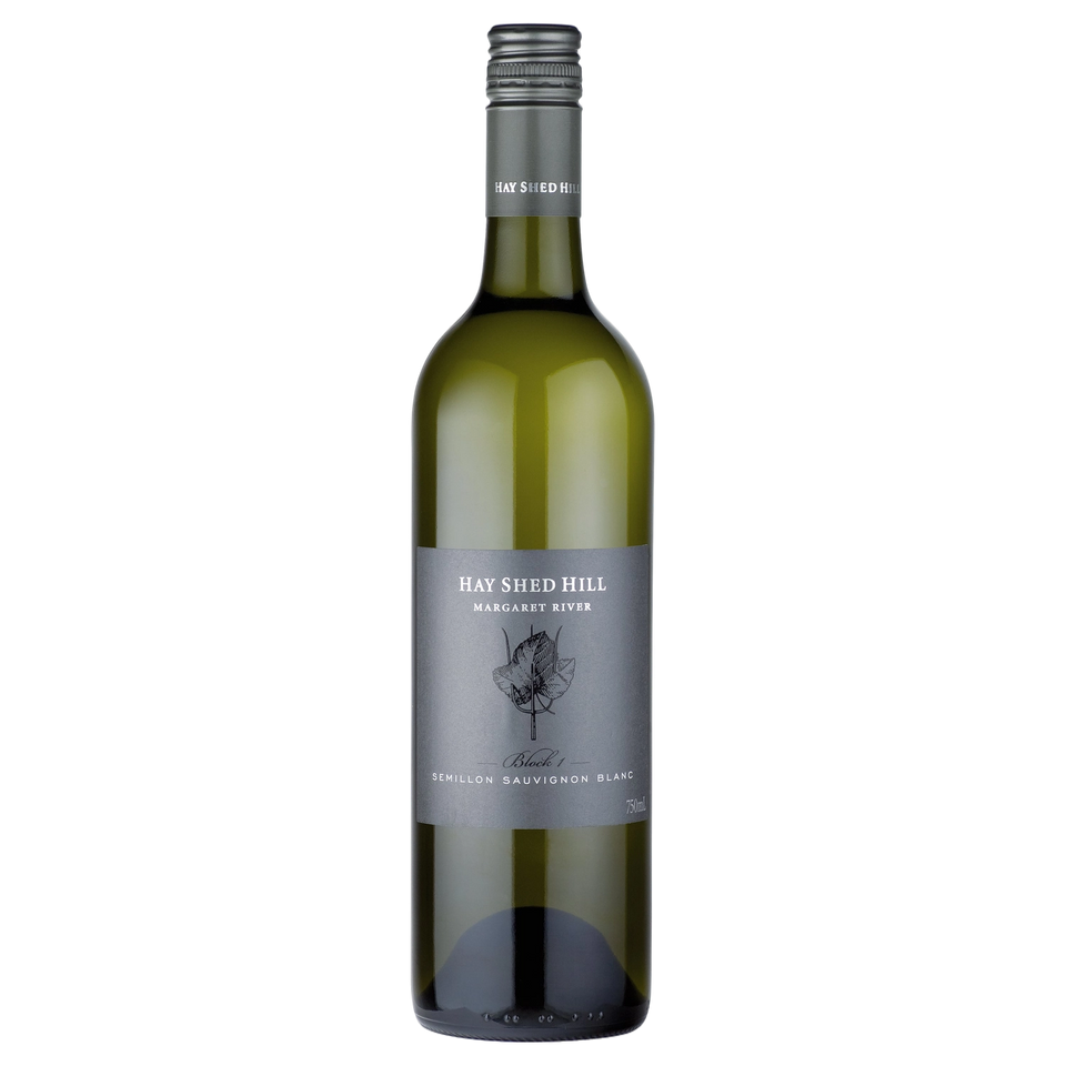 A bottle of Hay Shed Hill Block 1 Semillon Sauvignon Blanc 2024 750ml White Wine