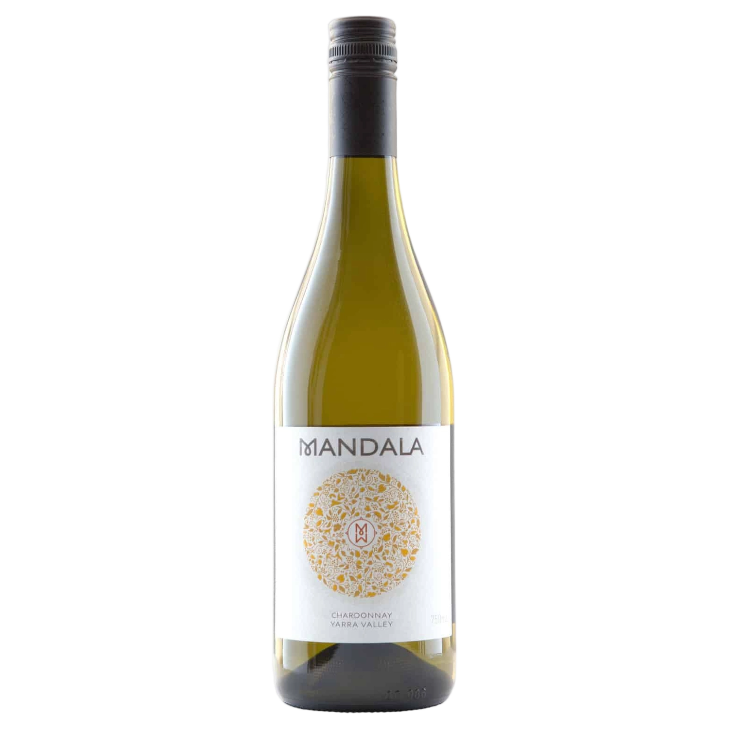 A bottle of Mandala Chardonnay 2025 750ml White Wine