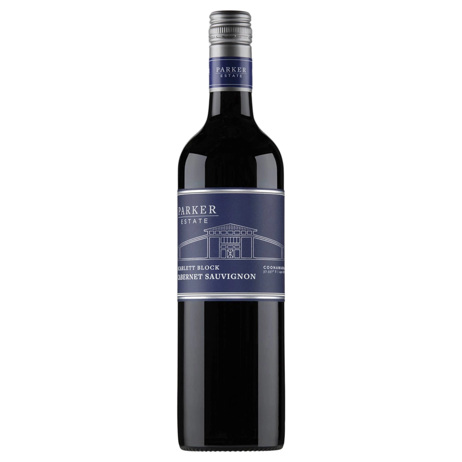 A bottle of Parker Estate Scarlett Block Cabernet Sauvignon 2023 750ml Red Wine