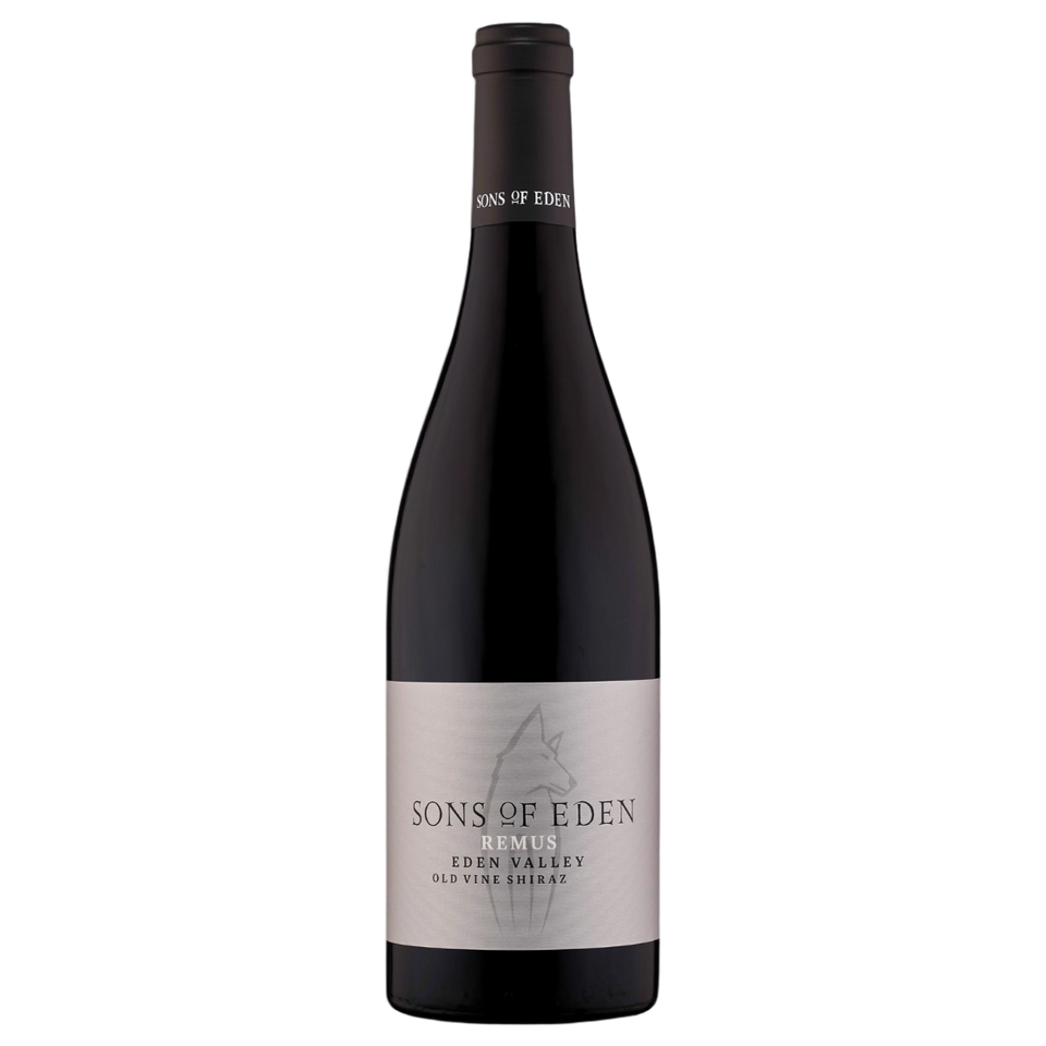 A bottle of Sons Of Eden Remus Shiraz 2023 750ml Red Wine