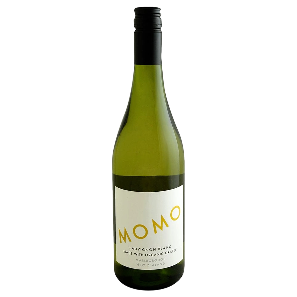 A bottle of Momo Marlborough Sauvignon Blanc 2025 750ml White Wine