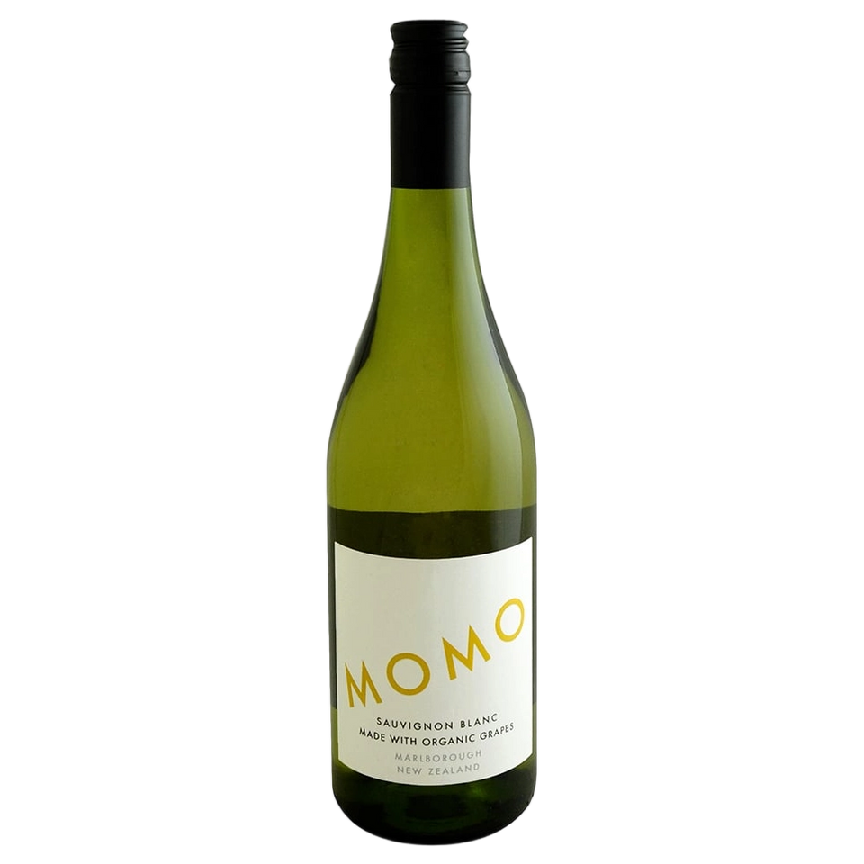 A bottle of Momo Marlborough Sauvignon Blanc 2025 750ml White Wine