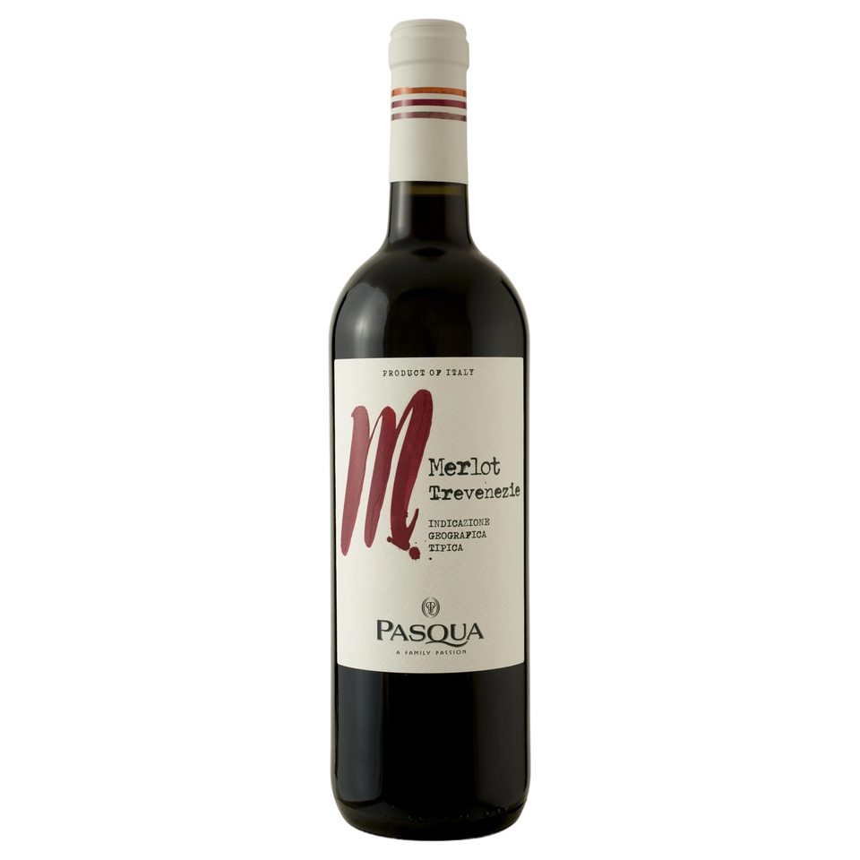 A bottle of Pasqua Merlot Tre Venezie IGT 2024 750ml Red Wine