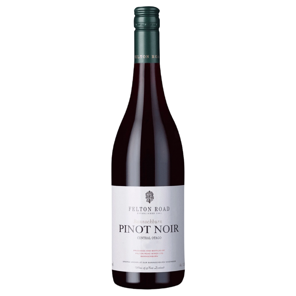 A bottle of Felton Road Bannockburn Pinot Noir 2025 750ml Red Wine