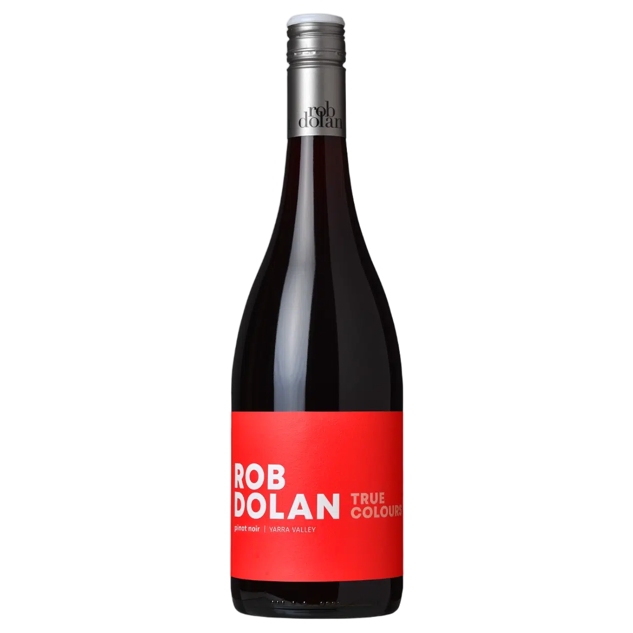 A bottle of Rob Dolan True Colours Pinot Noir 2024 750ml Red Wine