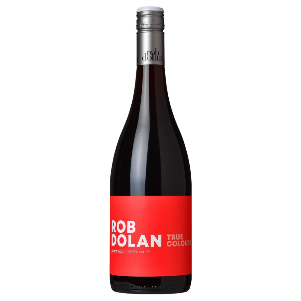 A bottle of Rob Dolan True Colours Pinot Noir 2024 750ml Red Wine