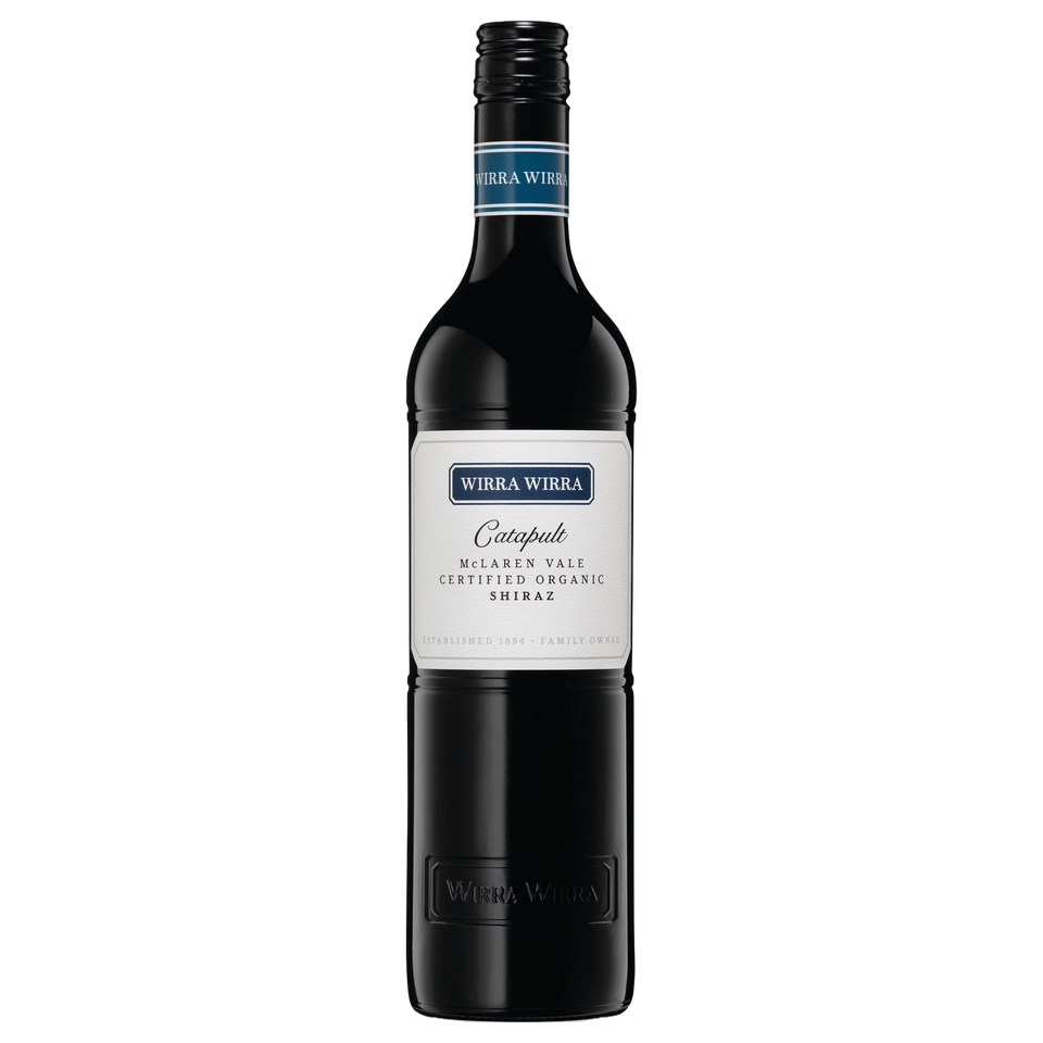 A bottle of Wirra Wirra Catapult Shiraz 2025 750ml Red Wine
