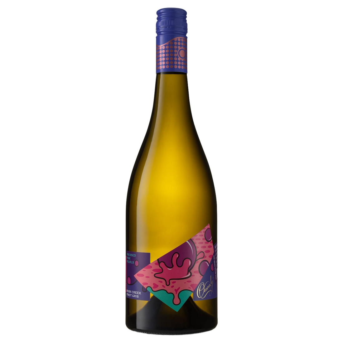 A bottle of Quealy Musk Creek Pinot Noir 2025 750ml Red Wine