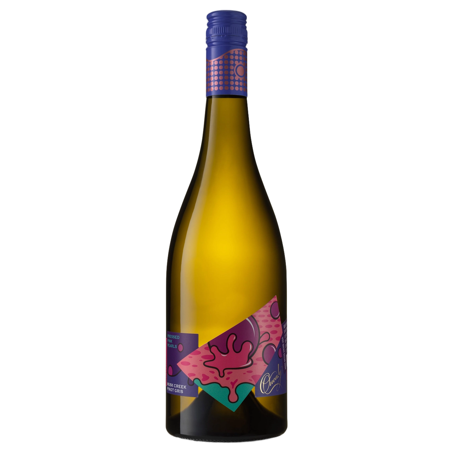A bottle of Quealy Musk Creek Pinot Noir 2025 750ml Red Wine