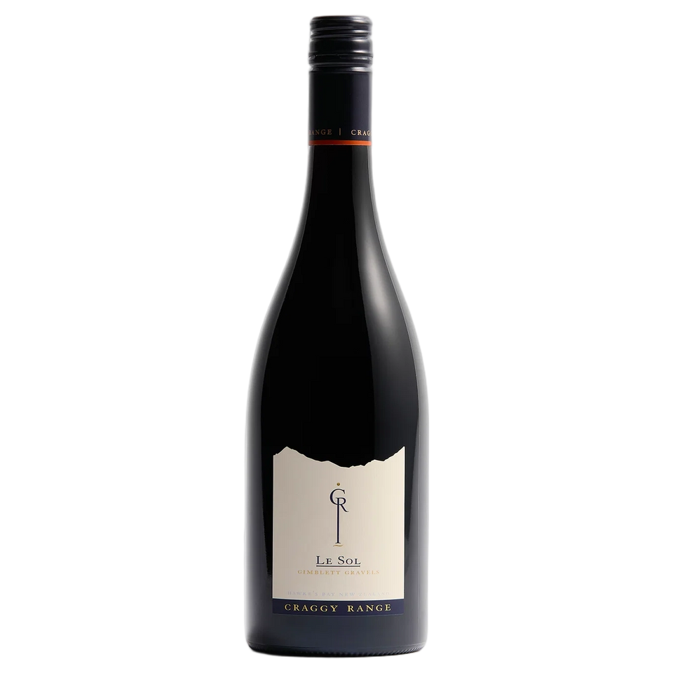 A bottle of Craggy Range Le Sol Syrah 2024 750ml Red Wine