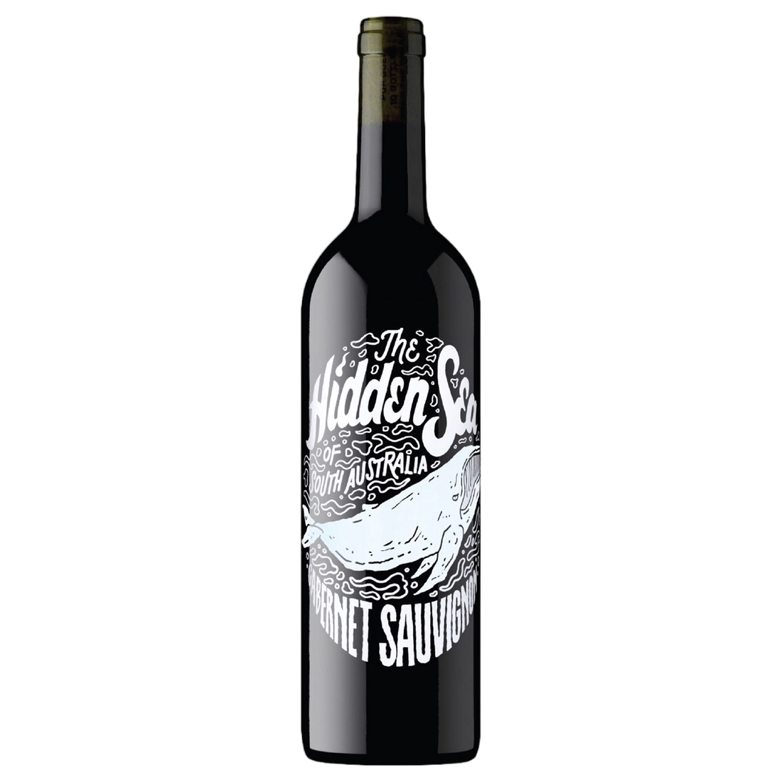 A bottle of Hidden Sea Cabernet Sauvignon Limestone Coast 2020 750ml Red Wine