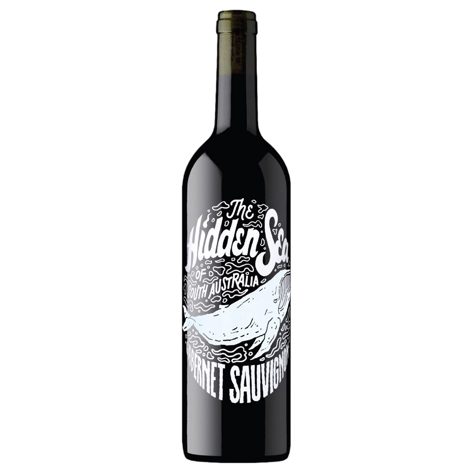 A bottle of Hidden Sea Cabernet Sauvignon Limestone Coast 2020 750ml Red Wine