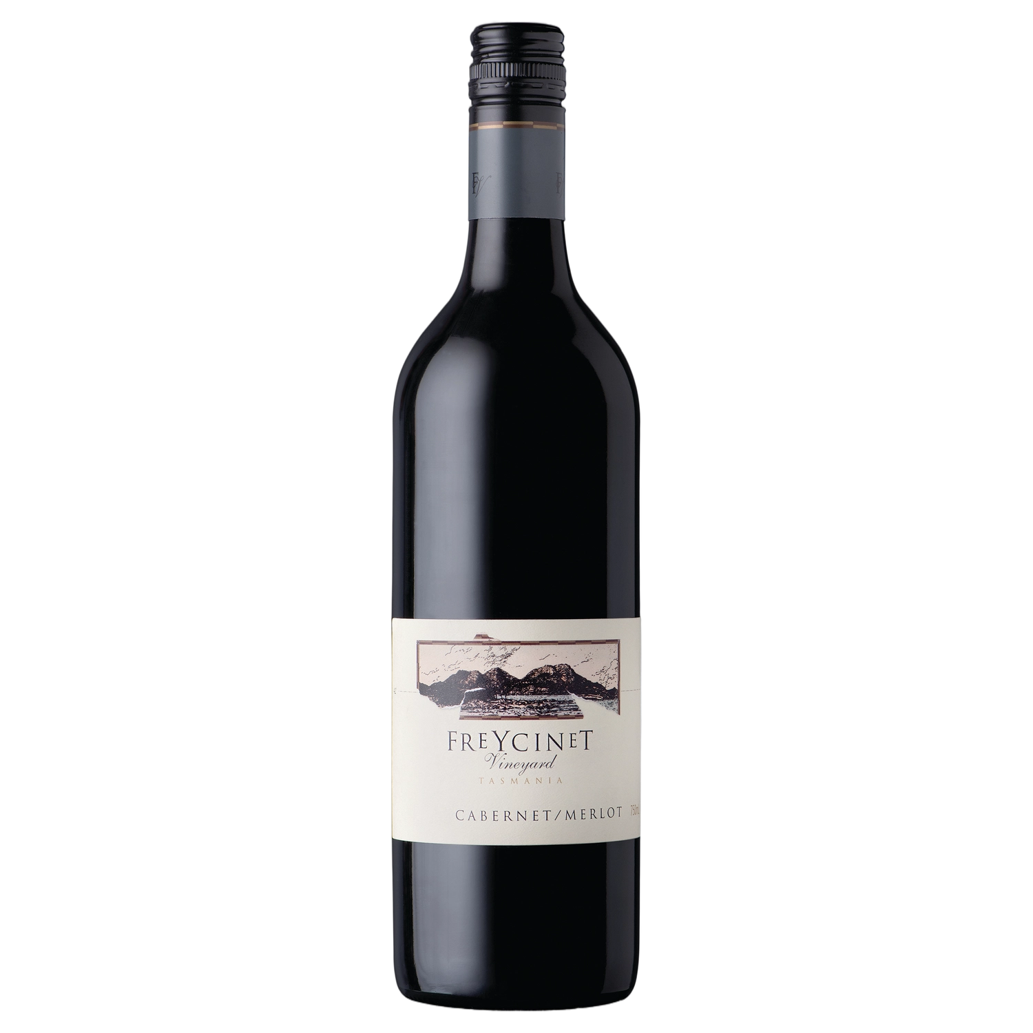 A bottle of Freycinet Cabernet Sauvignon Merlot 2024 750ml Red Wine