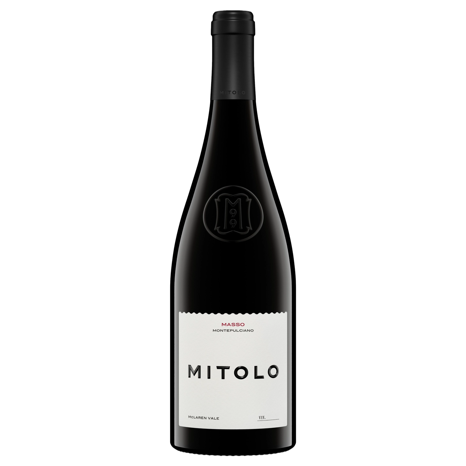 A bottle of Mitolo Masso McLaren Vale Montepulciano 2025 750ml Red Wine