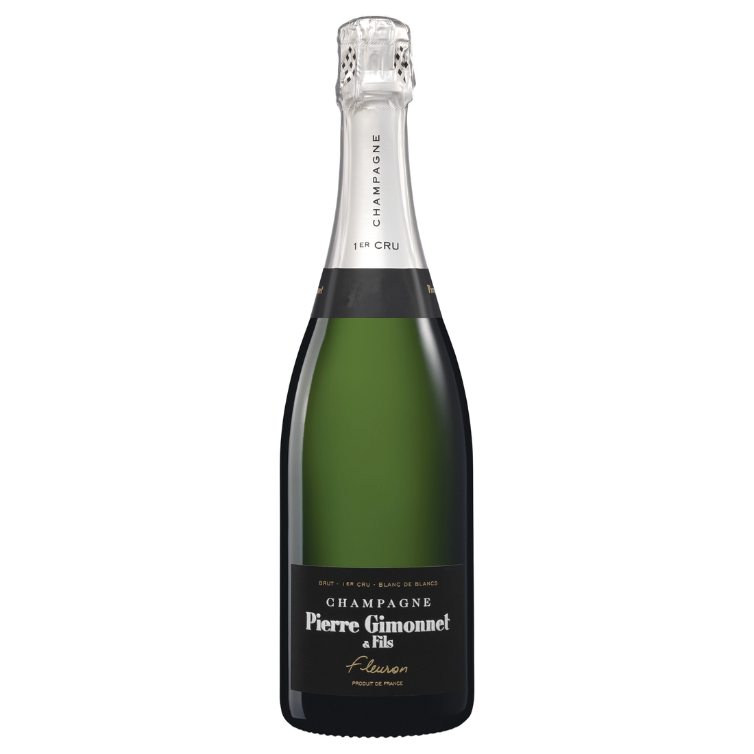 A bottle of Pierre Gimonnet & Fils Fleuron 1er Cru Brut Blanc de Blancs 2019 750ml White Wine